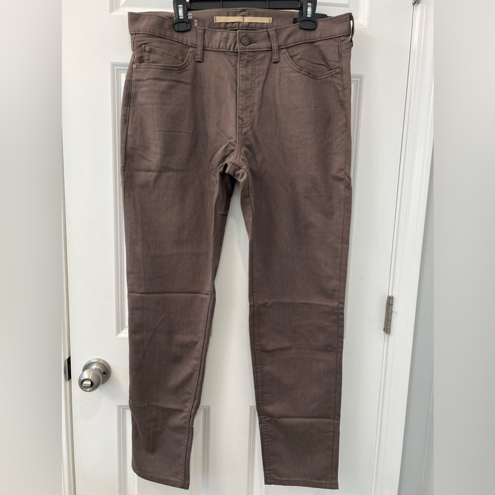 NWT Banana Republic SLIM TRAVELER PANT 2.0 Athletic Fit 35 x 32